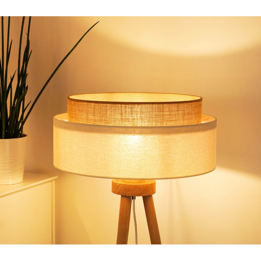 Brilagi - Lampada LED da terra BOHO STYLE 1xE27/15W/230V