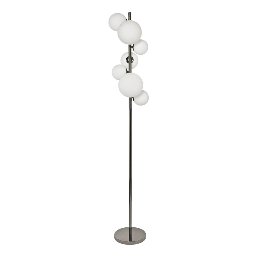 Brilagi - Lampada LED da terra MILLA 7xG9/3W/230V cromo lucido/bianco