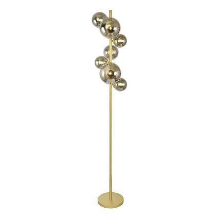 Brilagi - Lampada LED da terra MILLA 7xG9/3W/230V oro/fumé