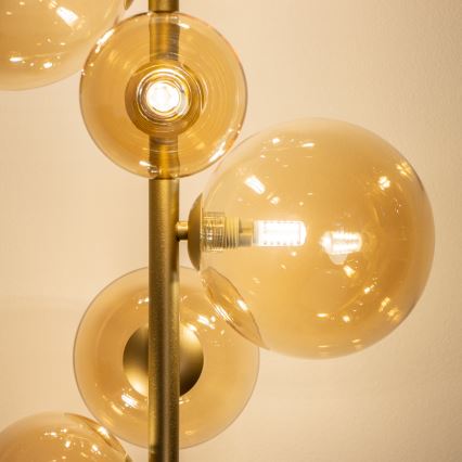 Brilagi - Lampada LED da terra MILLA 7xG9/3W/230V oro