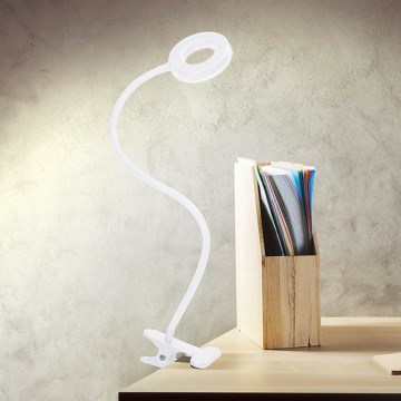 Brilagi - Lampada LED dimmerabile con clip ORBELA LED/8W/230V 3000/4000/5000K bianco