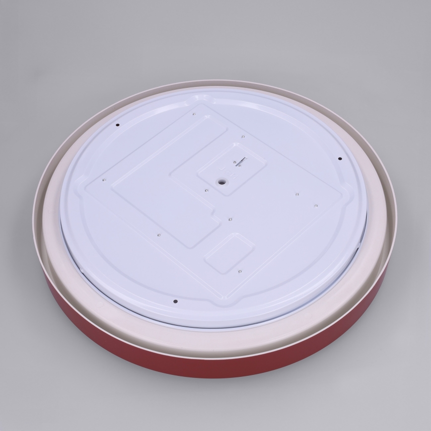 Brilagi - Plafoniera LED dimmerabile MATTEO LED/48W/230V 3000-6500K Ø 41 cm rossa + telecomando