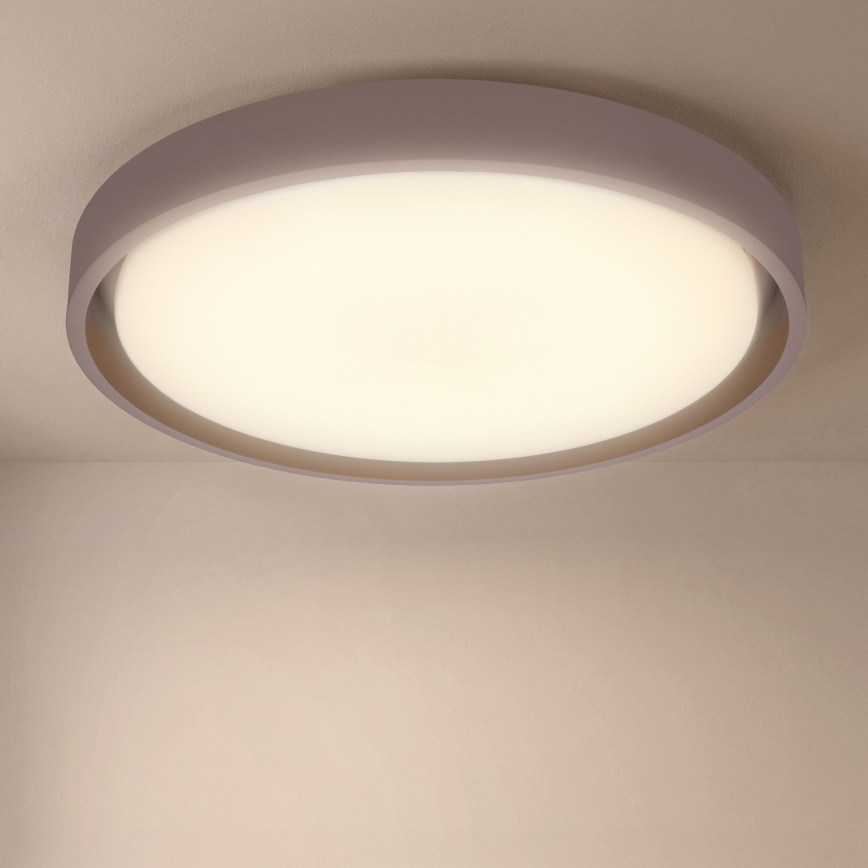 Brilagi - Plafoniera LED dimmerabile MATTEO LED/48W/230V 3000-6500K Ø41 cm taupe + telecomando