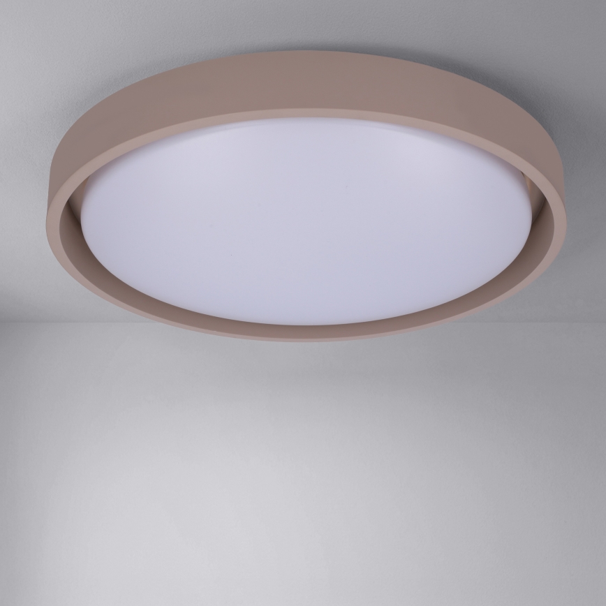 Brilagi - Plafoniera LED dimmerabile MATTEO LED/48W/230V 3000-6500K Ø41 cm taupe + telecomando