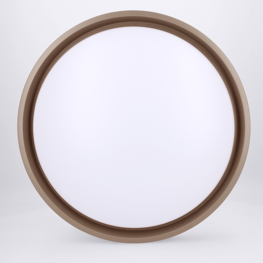 Brilagi - Plafoniera LED dimmerabile MATTEO LED/48W/230V 3000-6500K Ø41 cm taupe + telecomando