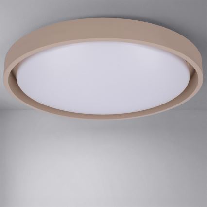 Brilagi - Plafoniera dimmerabile LED MATTEO LED/60W/230V 3000-6500K Ø 51,5 cm tortora + telecomando