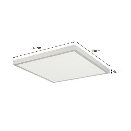 Brilagi - Lampada LED dimmerabile per bagno FRAME SMART LED/50W/230V 60x60 IP44 + telecomando