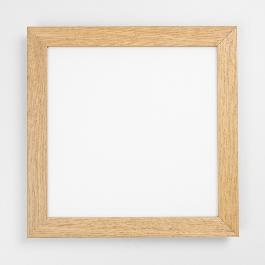 Brilagi - Plafoniera LED dimmerabile SLIMFRAME WOOD LED/36W/230V 49,5x49,5 cm 3000-6000K marrone + telecomando