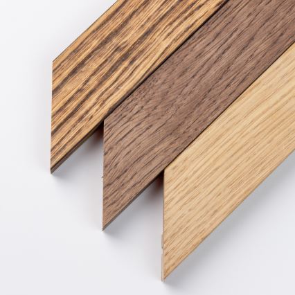 Brilagi - Plafoniera LED dimmerabile SLIMFRAME WOOD LED/58W/230V 124x33,7 cm 3000-6000K marrone + telecomando