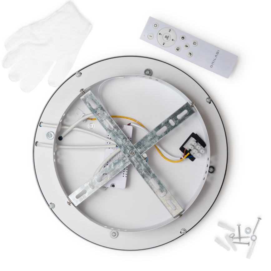 Brilagi - Plafoniera LED dimmerabile TRIVARO LED/72W/230V 3000-6000K Ø 40 cm + telecomando