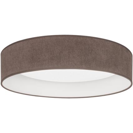 Brilagi - Plafoniera LED dimmerabile VELVET SMARTIX STARS, 24 W, 230 V, 3000–6000 K, Ø 45 cm, marrone, Wi‑Fi Tuya Beacon + telecomando