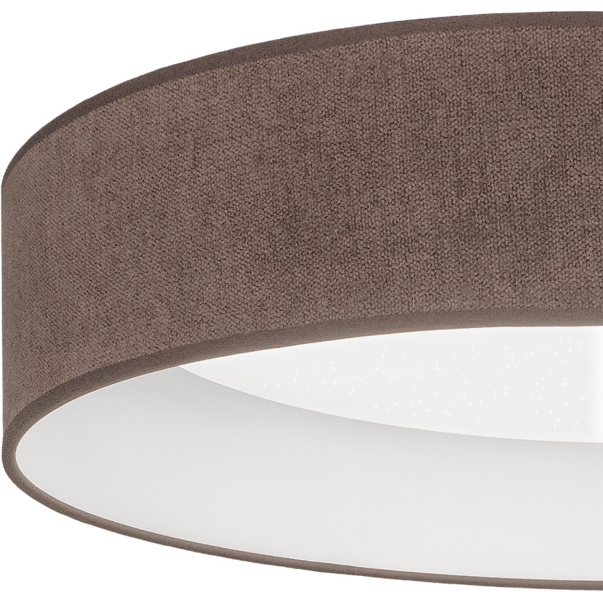BRILAGI - Lampada da soffitto dimmerabile a LED VELVET SMARTIX STARS LED/36W/230V 3000-6000K Ø 55 cm marrone Wi-Fi Tuya Beacon + telecomando