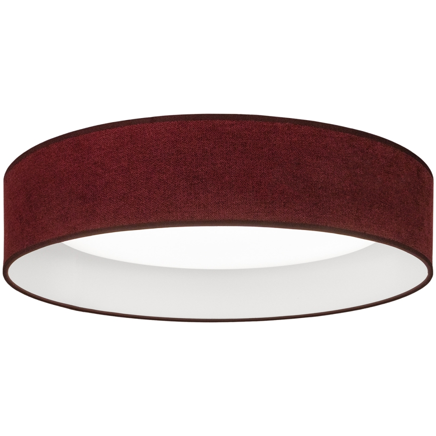 Brilagi - Plafoniera LED dimmerabile VELVET SMARTIX LED/36W/230V 3000-6000K Ø 55 cm bordeaux Wi-Fi Tuya Beacon + telecomando