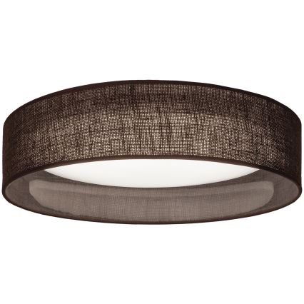 Brilagi - Plafoniera LED dimmerabile VELVET SMART VARI LED/24W/230V 3000-6500K diam. 45 cm marrone + telecomando