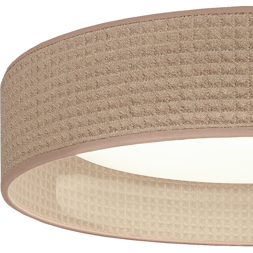 Brilagi - Plafoniera LED dimmerabile VELVET SMART VARI LED/36W/230V 3000-6500K Ø 55 cm beige + telecomando
