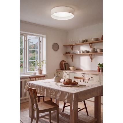 Brilagi - Plafoniera LED dimmerabile VELVET SMART VARI LED/36W/230V 3000-6500K Ø 55 cm bianca + telecomando