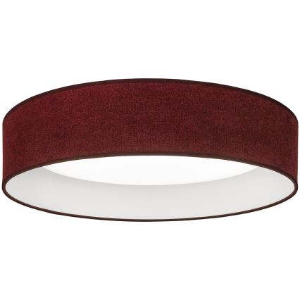 Brilagi - Plafoniera LED dimmerabile VELVET SMART VARI LED/36W/230V 3000-6500K Ø 55 cm bordeaux + telecomando