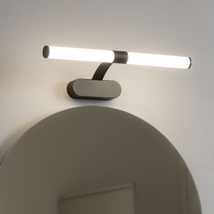 Brilagi - TUBEO Lampada LED 2 in 1 per specchio da bagno, 6 W/230 V, 40 cm, IP44, nero