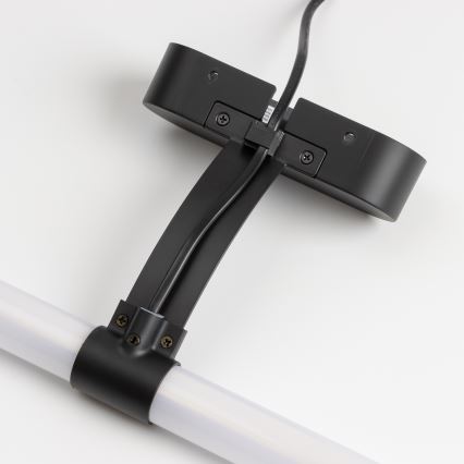 Brilagi - TUBEO Lampada LED 2 in 1 per specchio da bagno, 6 W/230 V, 40 cm, IP44, nero
