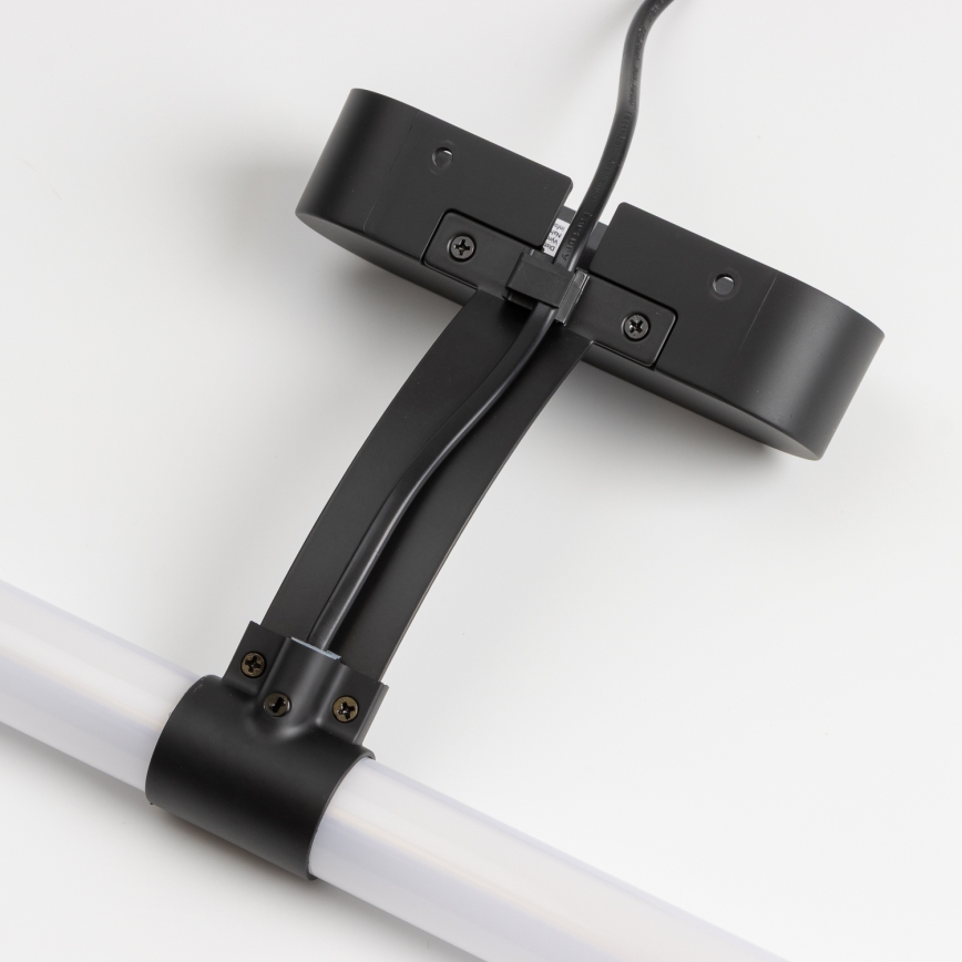 Brilagi - TUBEO Lampada LED 2 in 1 per specchio da bagno, 6 W/230 V, 40 cm, IP44, nero