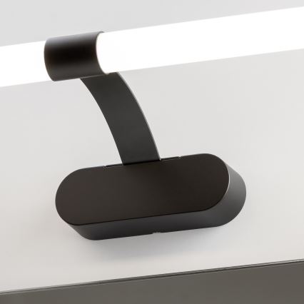 Brilagi - TUBEO Lampada LED 2 in 1 per specchio da bagno, 6 W/230 V, 40 cm, IP44, nero