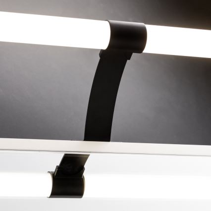 Brilagi - TUBEO Lampada LED 2 in 1 per specchio da bagno, 6 W/230 V, 40 cm, IP44, nero