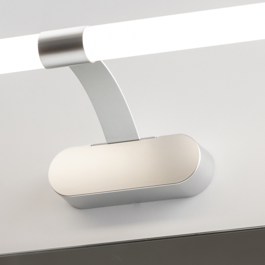 Brilagi - Specchio da bagno con luce LED 2 in 1 TUBEO LED/8W/230V 60 cm IP44 argento