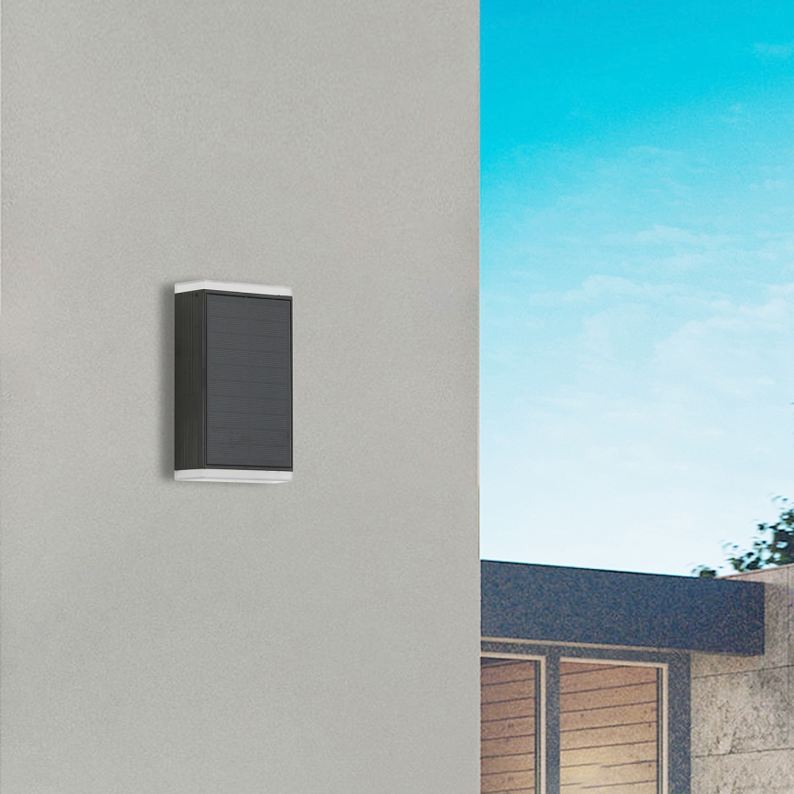 Brilagi - Lampada da parete solare a LED SUN GUARD LED/2W/3,7V 2000 mAh IP45