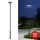 Brilagi - Lampada stradale per esterni con palo da 5 m URBANSPARK LED/120W/230V nera IP65