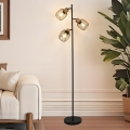 BRILAGI - Lampadaire BASKLITE 3xE27/15W/230V bois/noir