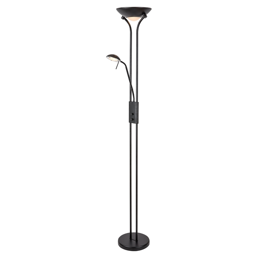 Brilagi - Lampadaire dimmable SCARLETT 1xR7s/230W/230V + 1xG9/40W noir