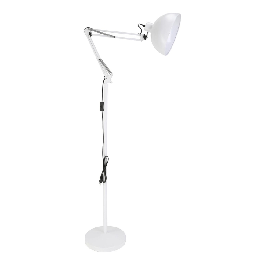 Brilagi - Lampadaire flexible TASKER 1xE27/60W/230V 157 cm blanc