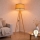 Brilagi - Lampadaire LED CERIA 1x E27 60W 230V Ø 35 cm beige