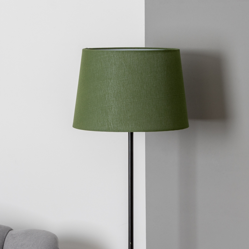 Brilagi - Lampadaire LED CERIA 1xE27/40W/230V, diam. 30 cm, vert/noir