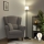 Brilagi - Lampadaire LED CERIA 1xE27/40W/230V Ø 20,5 cm blanc/noir