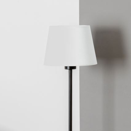 Brilagi - Lampadaire LED CERIA 1xE27/40W/230V Ø 20,5 cm blanc/noir