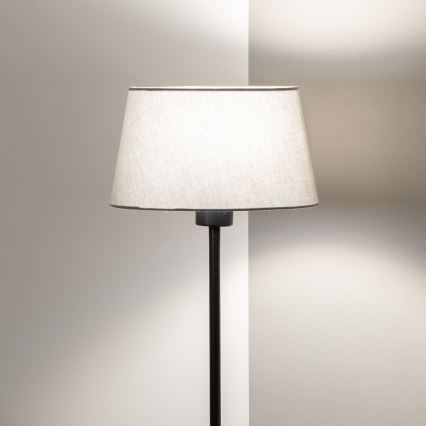 Brilagi - Lampadaire LED CERIA 1xE27/40W/230V Ø 25 cm gris/noir