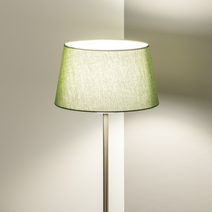Brilagi - Lampadaire LED CERIA 1xE27/40W/230V Ø 25 cm vert/chrome mat