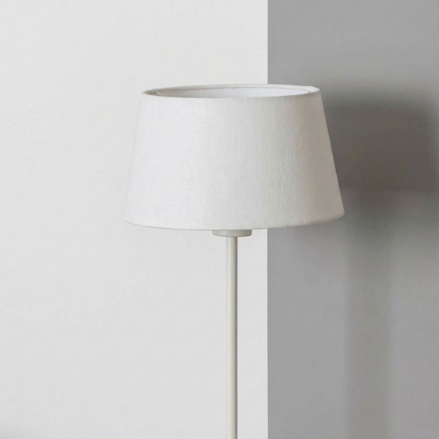 Brilagi - Lampadaire LED CERIA 1xE27/40W/230V Ø 30 cm blanc