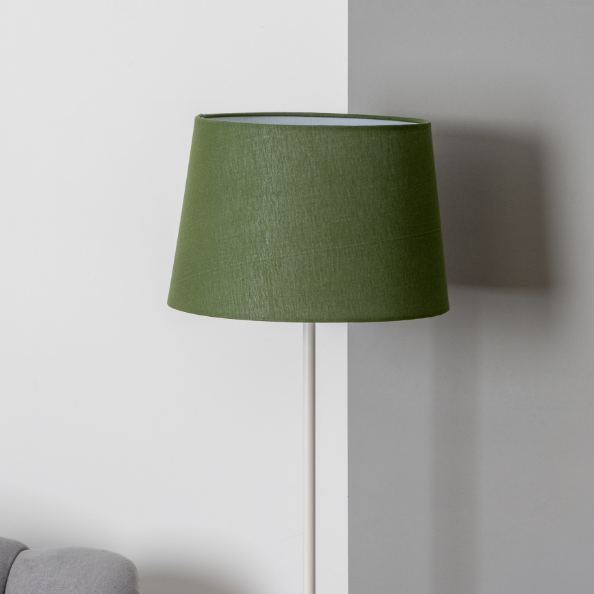 Brilagi - Lampadaire LED CERIA 1xE27/40W/230V Ø 30 cm vert/blanc