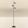 Brilagi - Lampadaire SELE 3xGU10/30W/230V noir