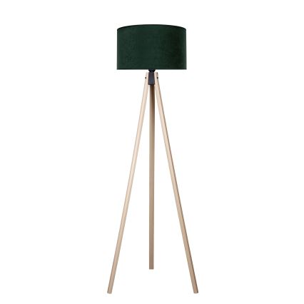 Brilagi - Lampadaire VELVET 1xE27/60W/230V beige/vert