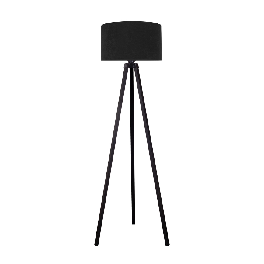Brilagi - Lampadaire VELVET 1xE27/60W/230V noir/wengé