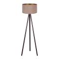 Brilagi - Lampadaire VELVET 1xE27/60W/230V wenge/beige