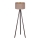 Brilagi - Lampadaire VELVET 1xE27/60W/230V wenge/beige