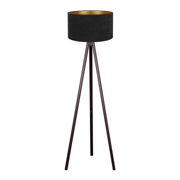 Brilagi - Lampadaire VELVET 1xE27/60W/230V wenge/noir