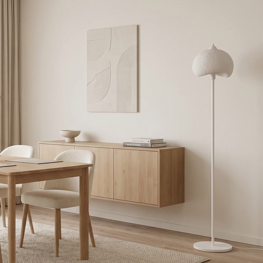Brilagi - Lampadaire WABI SABI 1xE27/40W/230V blanc