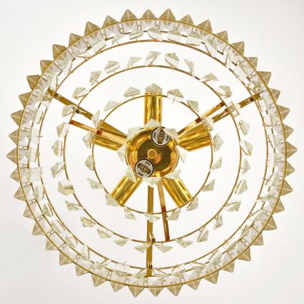 Brilagi - Lampadario a catena CRISTAL 5xE14/40W/230V Ø 43 cm