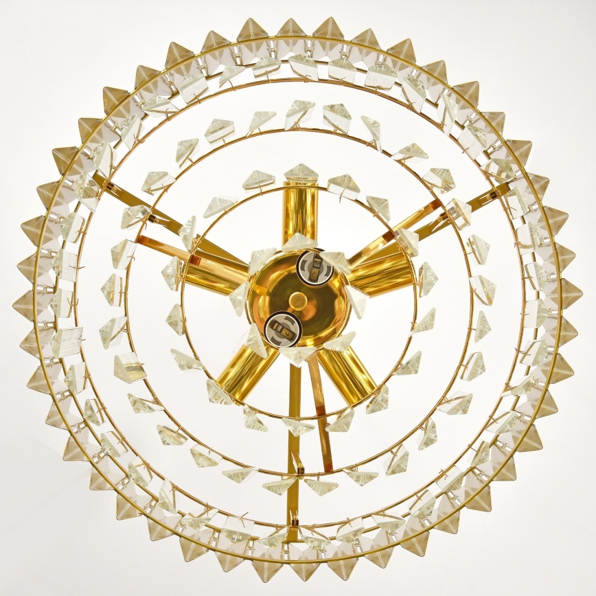Brilagi - Lampadario a catena CRISTAL 5xE14/40W/230V Ø 43 cm