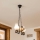 Brilagi - Lampadario a catena RUSTIC 2xE14/40W/230V rovere
